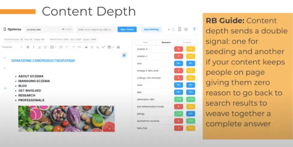 Content Depth