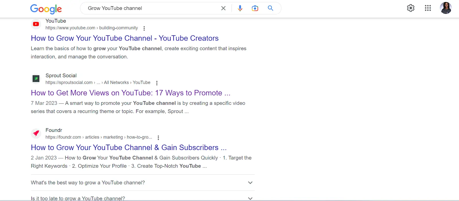 marketing a youtube channel