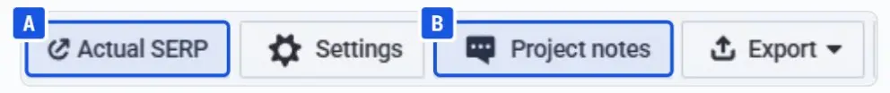 Serpstat sidebar