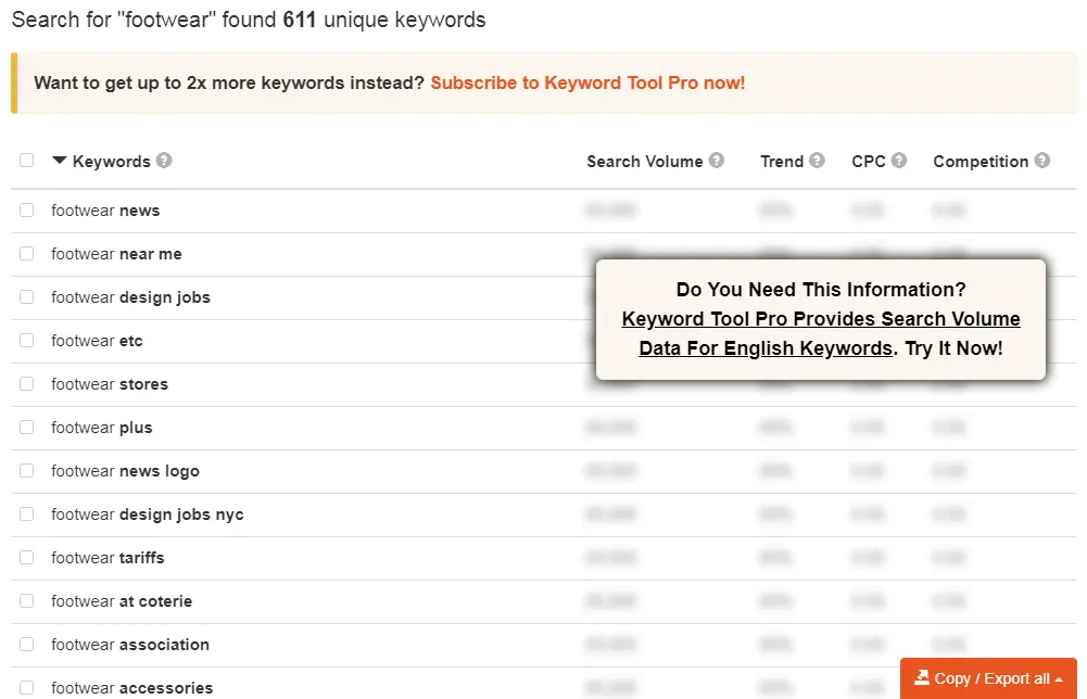 Keyword tool image