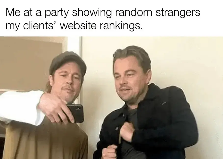 Website Ranking Meme