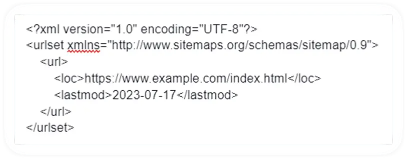 xml sitemap