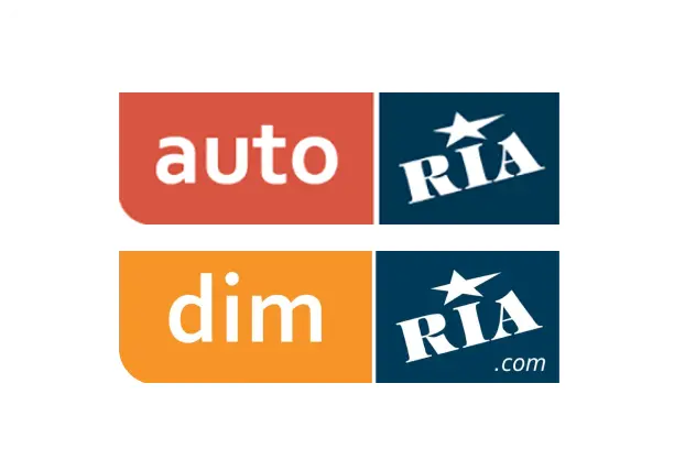Logo auto RIA, dim RIA