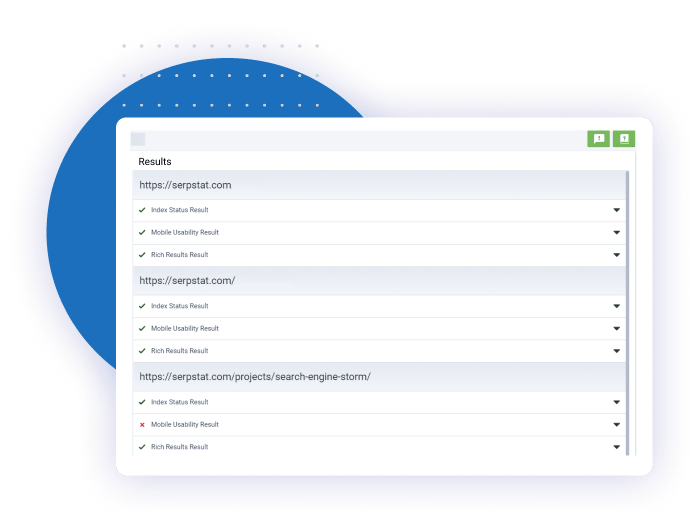 URL indexing inspection tool capabilities