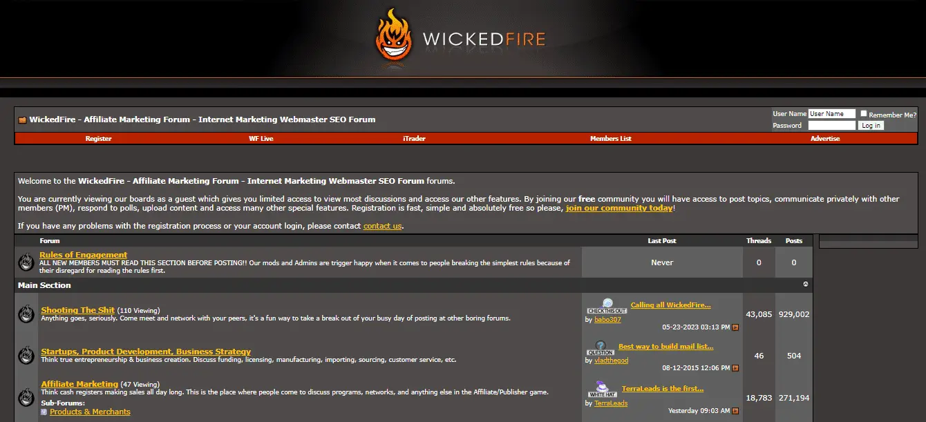 Англоязычный форум WickedFire