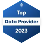 Top data provider 2023