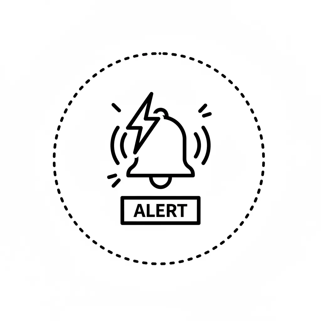 Alert notification icon