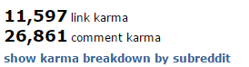 Link- und Comment-Karma