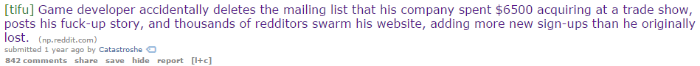 Reddit Beispiele