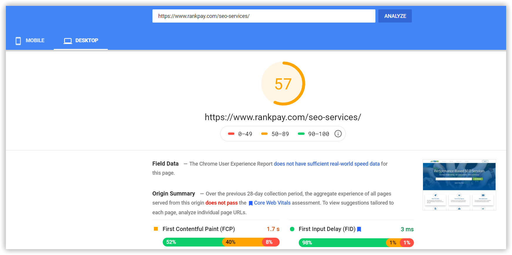 A Step-By-Step Guide To Revealing Your Niche Ranking Factors 16261788185645 Google PageSpeed insights