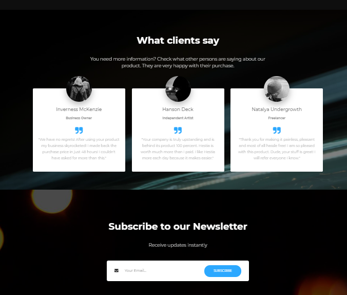 Template for Small Business Fagri for WordPress - 5