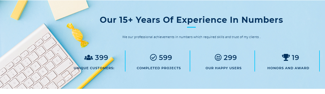 Safha One Page Landing Template for WordPress - 2
