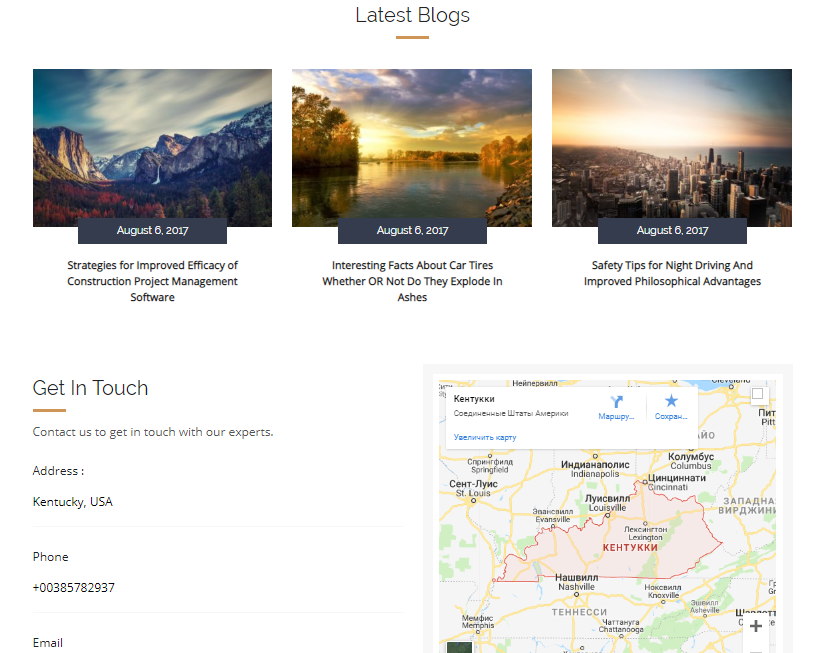 Corporate Landing Page Template for WordPress - 3
