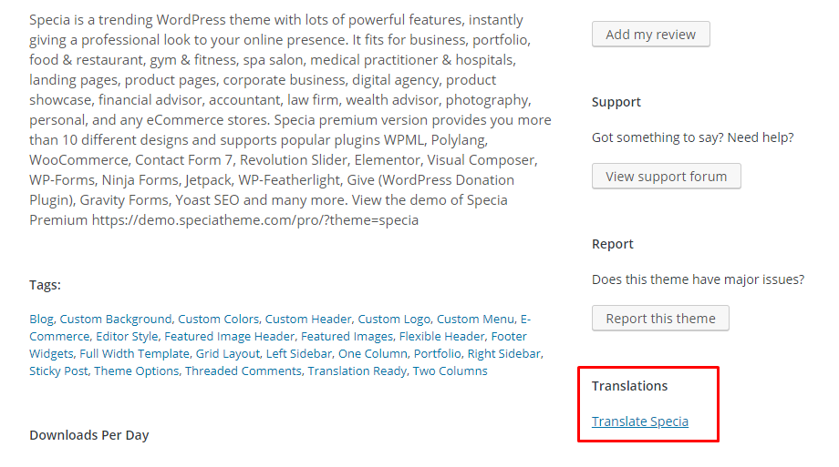 How to Translate a WordPress Theme into another language