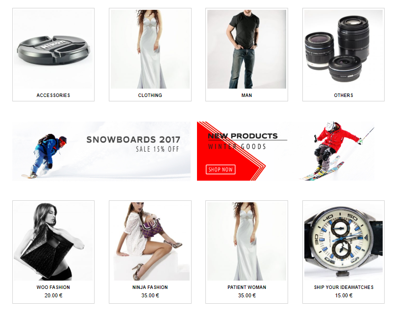 Universal template eCommerce Store for WordPress - 2