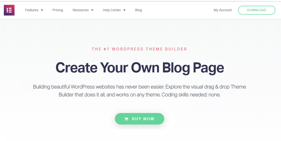 WordPress Elementor Online Template Builder