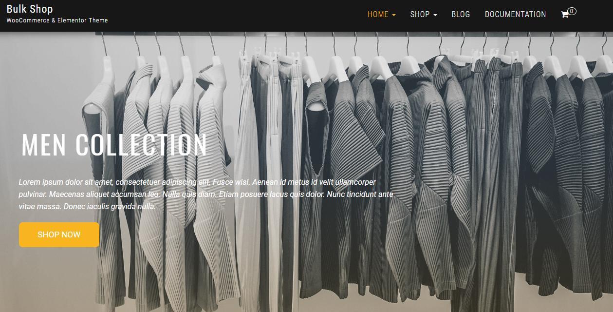Bulk Shop Online Store Template for WordPress - 1