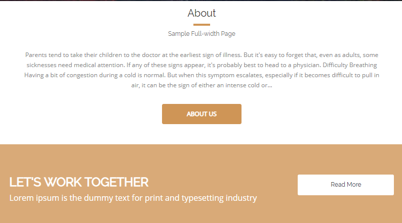 Corporate Landing Page Template for WordPress - 2