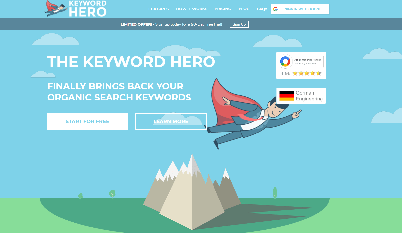 keyword hero