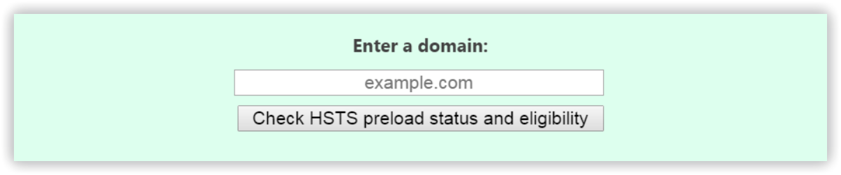 HSTS Preload List Submission