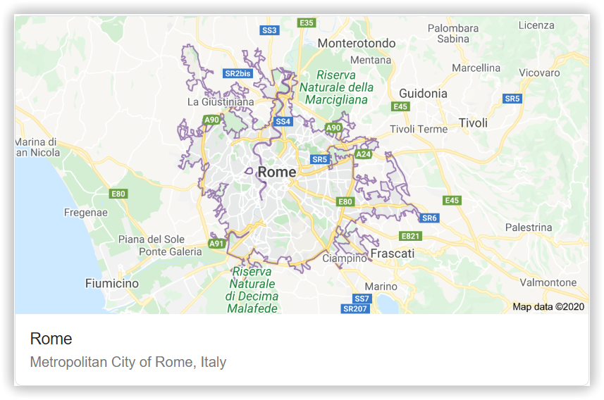 route map