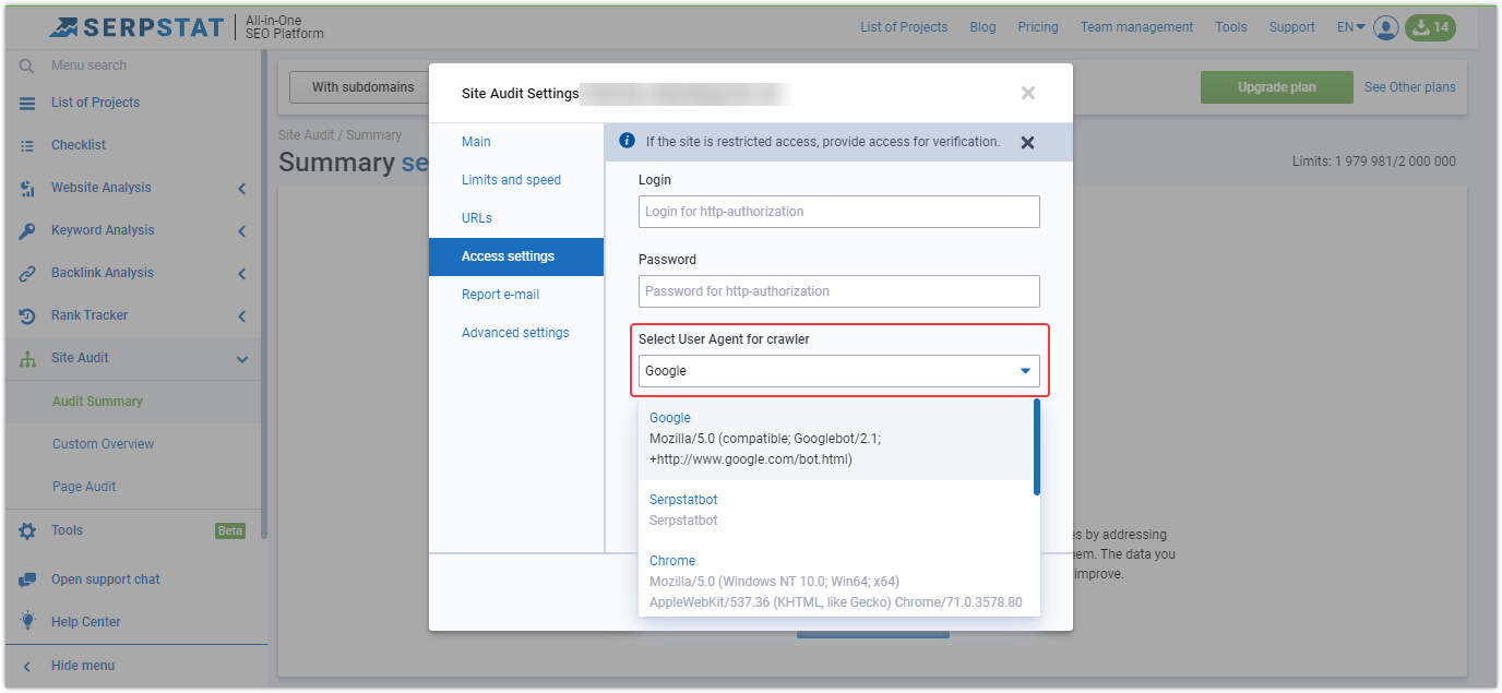 Frequently Asked Questions About Site Audit: Customer Support Digest #3 16261788394577 Frequently Asked Questions About Site Audit: Customer Support Digest #3 16261788394577