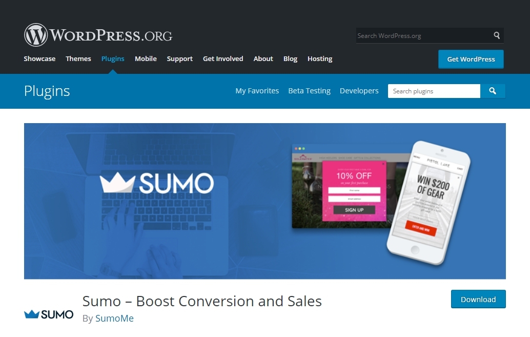 SUMO Plugin for WordPress