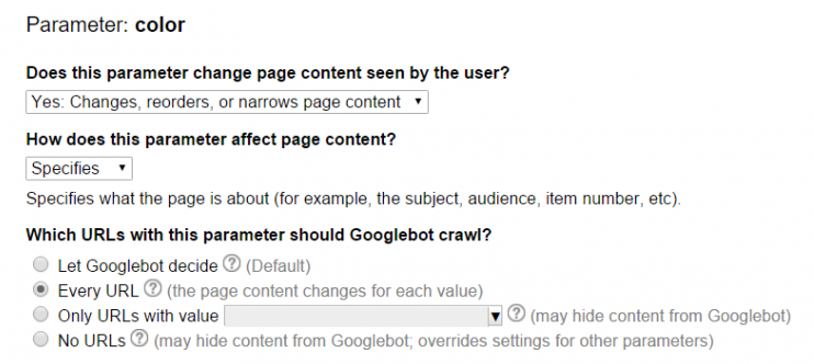 How to adjust static links instead of dynamic URLs 16261788330595 URL parameters in the Google Search Console