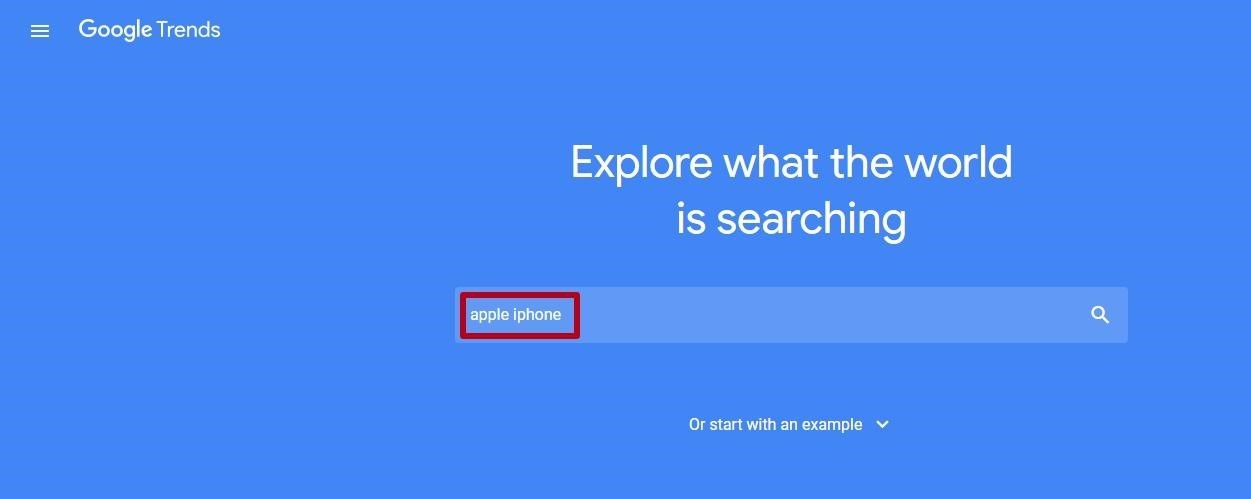 google trends keyword frequency analysis