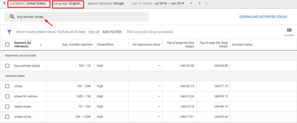 How to analyze traffic dynamics in the topic 16261788307133 Search queries frequency and dynamics in Google Ads