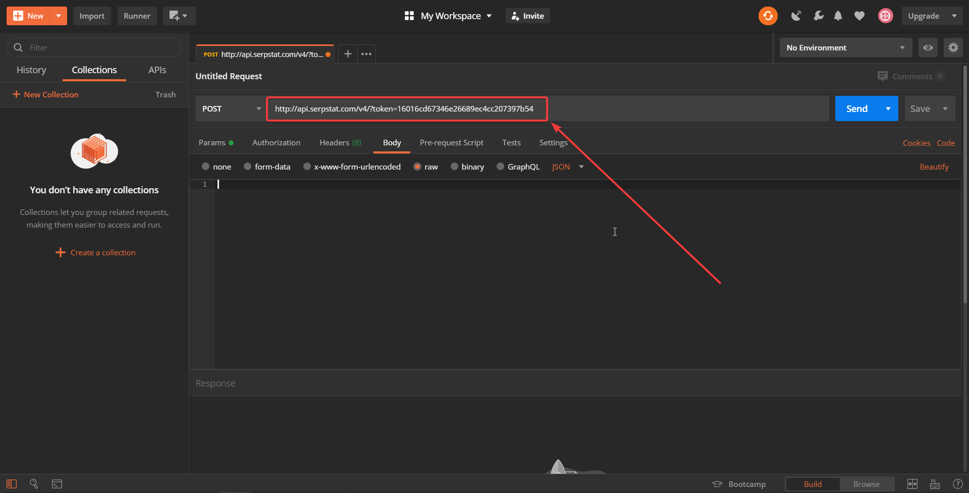 How To Automate Searching For Technical Issues: Leave All Your Work To Our API 16261788422474 профиль serpstat скопировать токен
