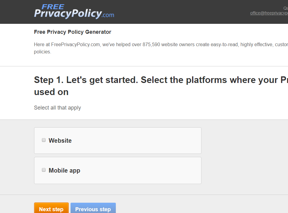How to create a privacy policy and terms of use 16261788317959 privacy policy freeprivacypolicy.com