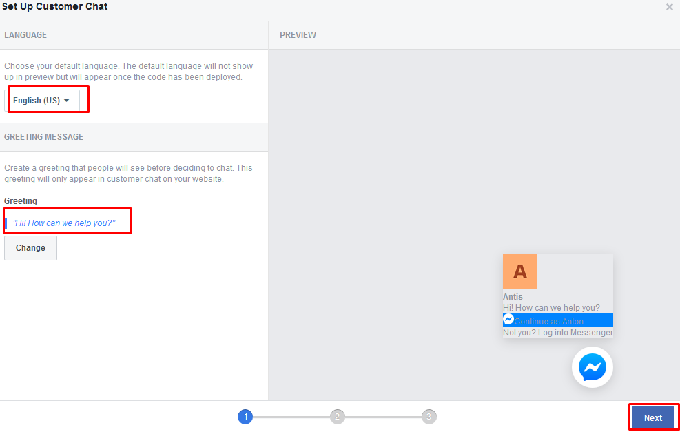 How to create business accounts in popular messengers 16261788337327 Adding Facebook Messenger to your website