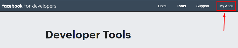 Facebook for developers apps