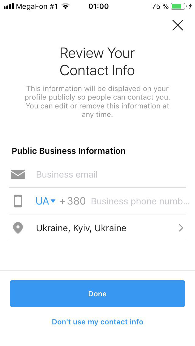 Import Facebook data to Instagram
