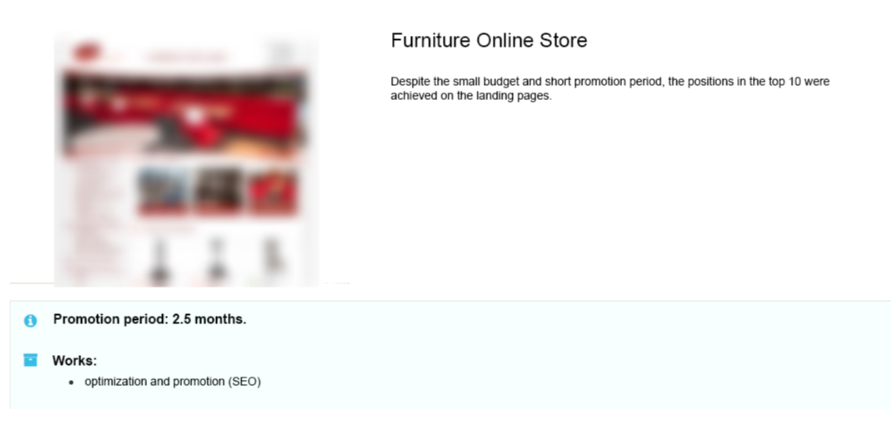 How to design a portfolio on the website 16261788379242 Project budget in the portfolio