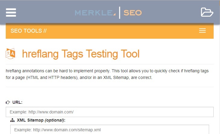 Hreflang Tags Testing Tool