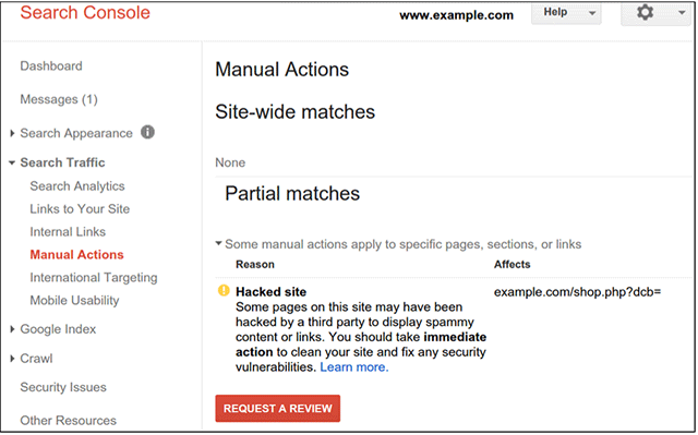 How to check manual penalties in Google Search Console and lift them