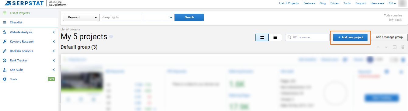 Serpstat Site Audit