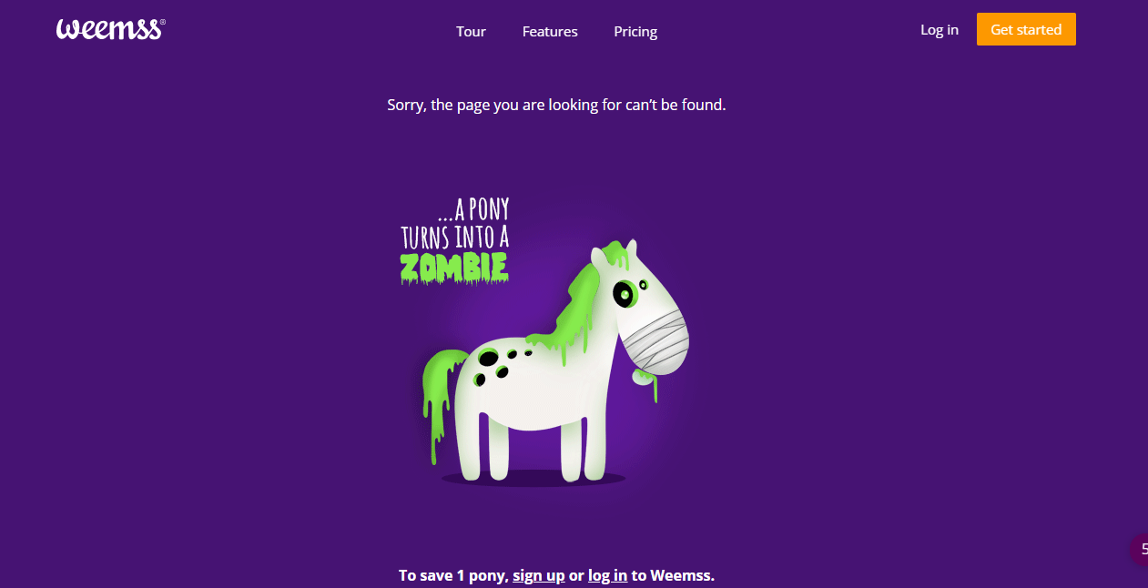 404 error template