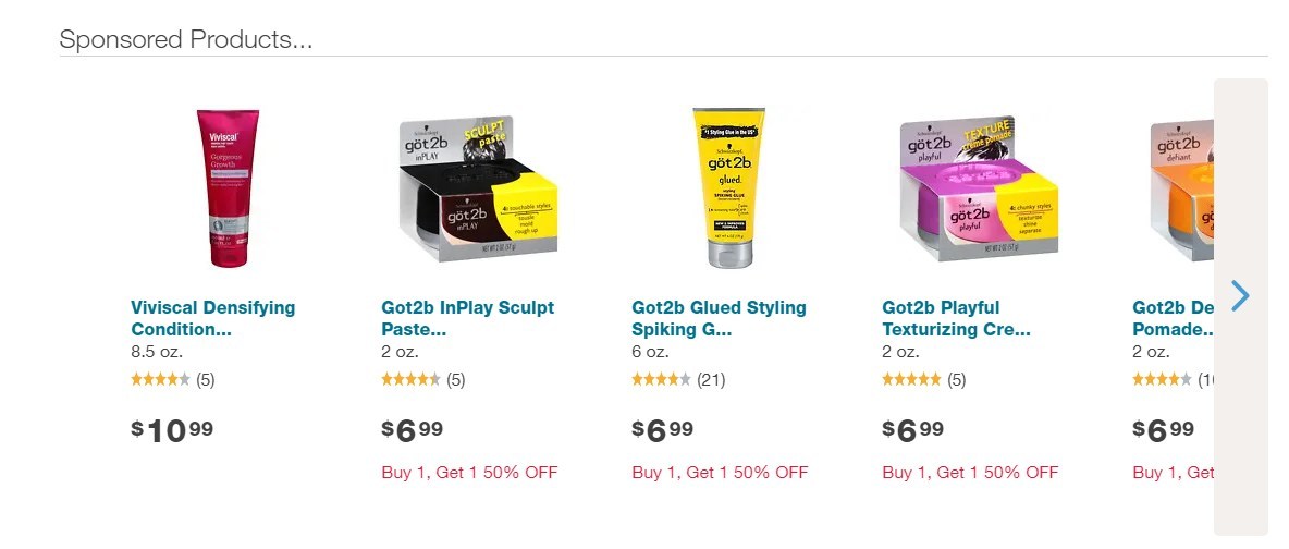 Related products in the online store