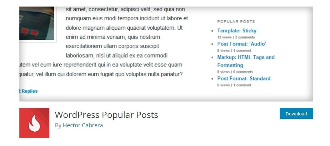WordPress Popular Posts Plugin