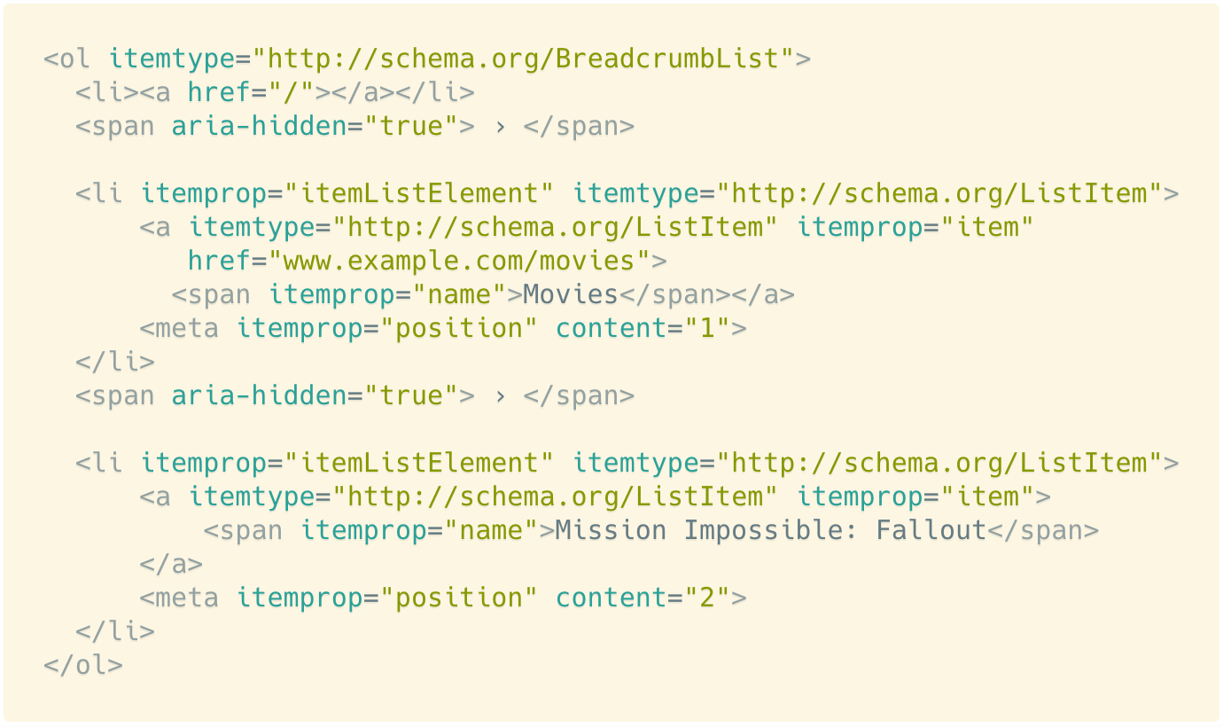 schema.org microdata code for video