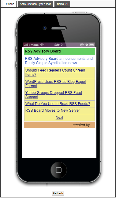 Switching mobile and desktop versions of the site