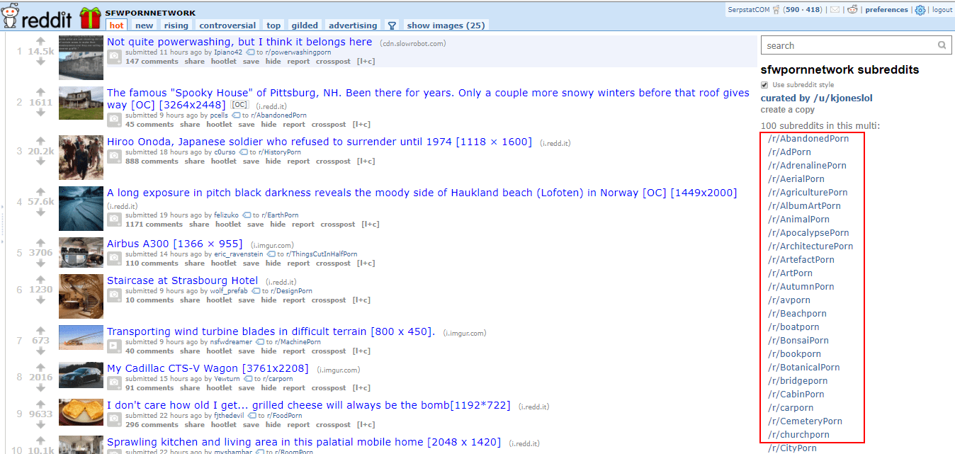 Where to find images on Reddit