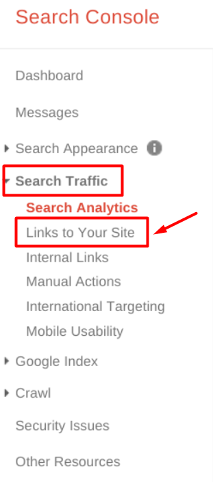 How To Get Rid Of Bad External Links With Google Disavow Tool 16261788322862 Links to your site in Google Search Console