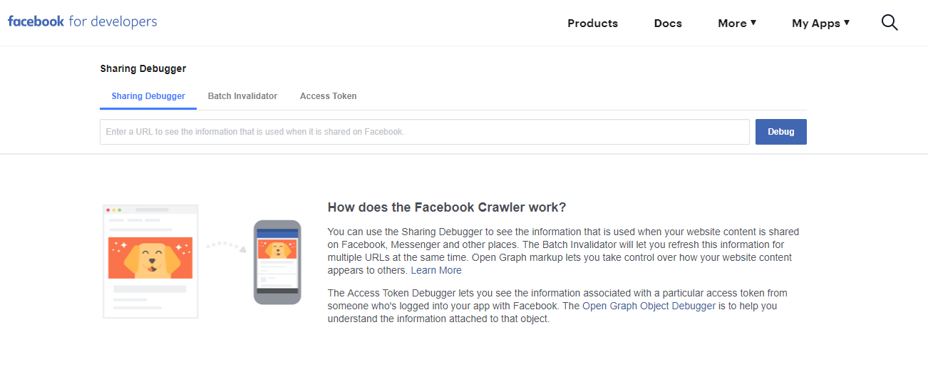 Facebook Sharing Debugger