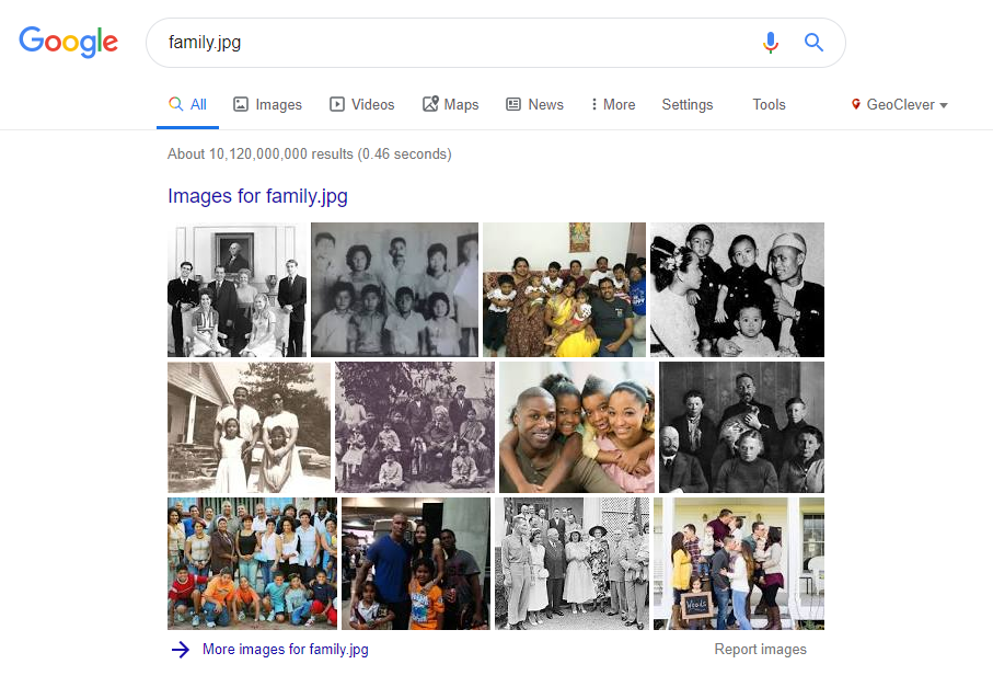Image Search in Google