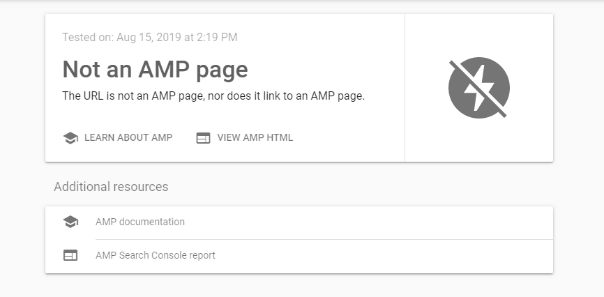 How to setup accelerated mobile pages on the site 16261788337624 Google AMP Validation
