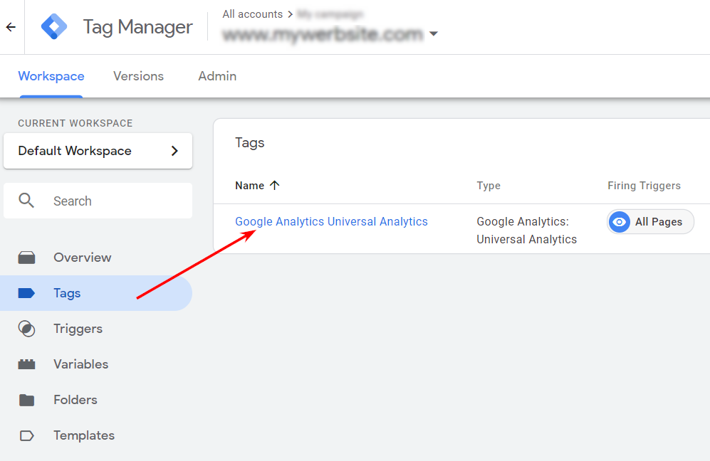 Universal Analytics tag with counters and triggers